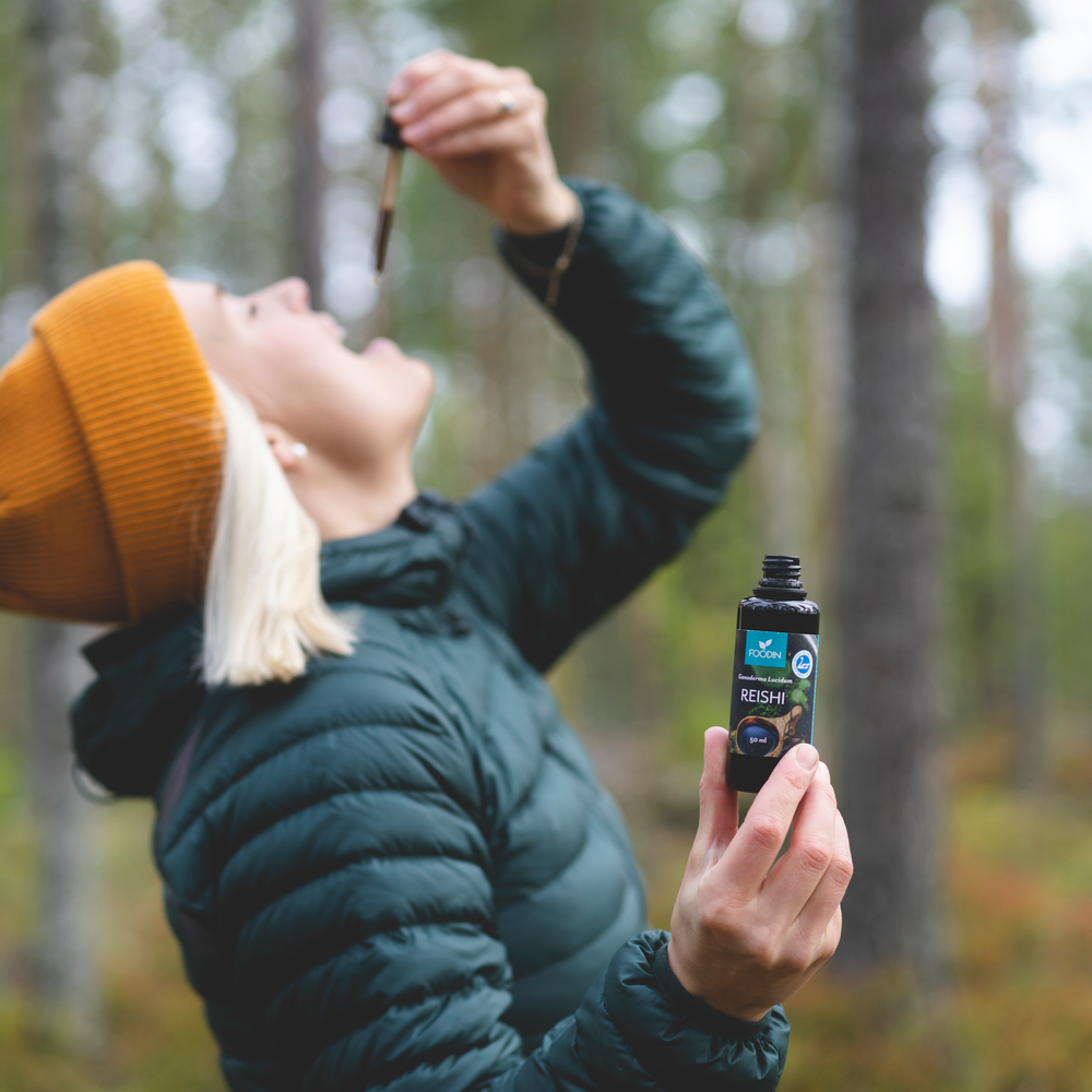 REISHI Sveppadropar