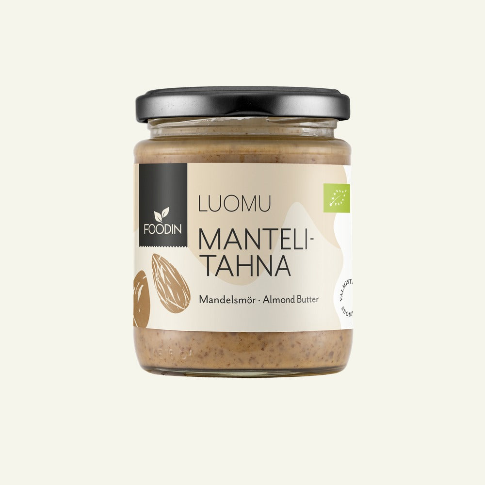 Lífrænt möndlusmjör 250g frá FOODIN