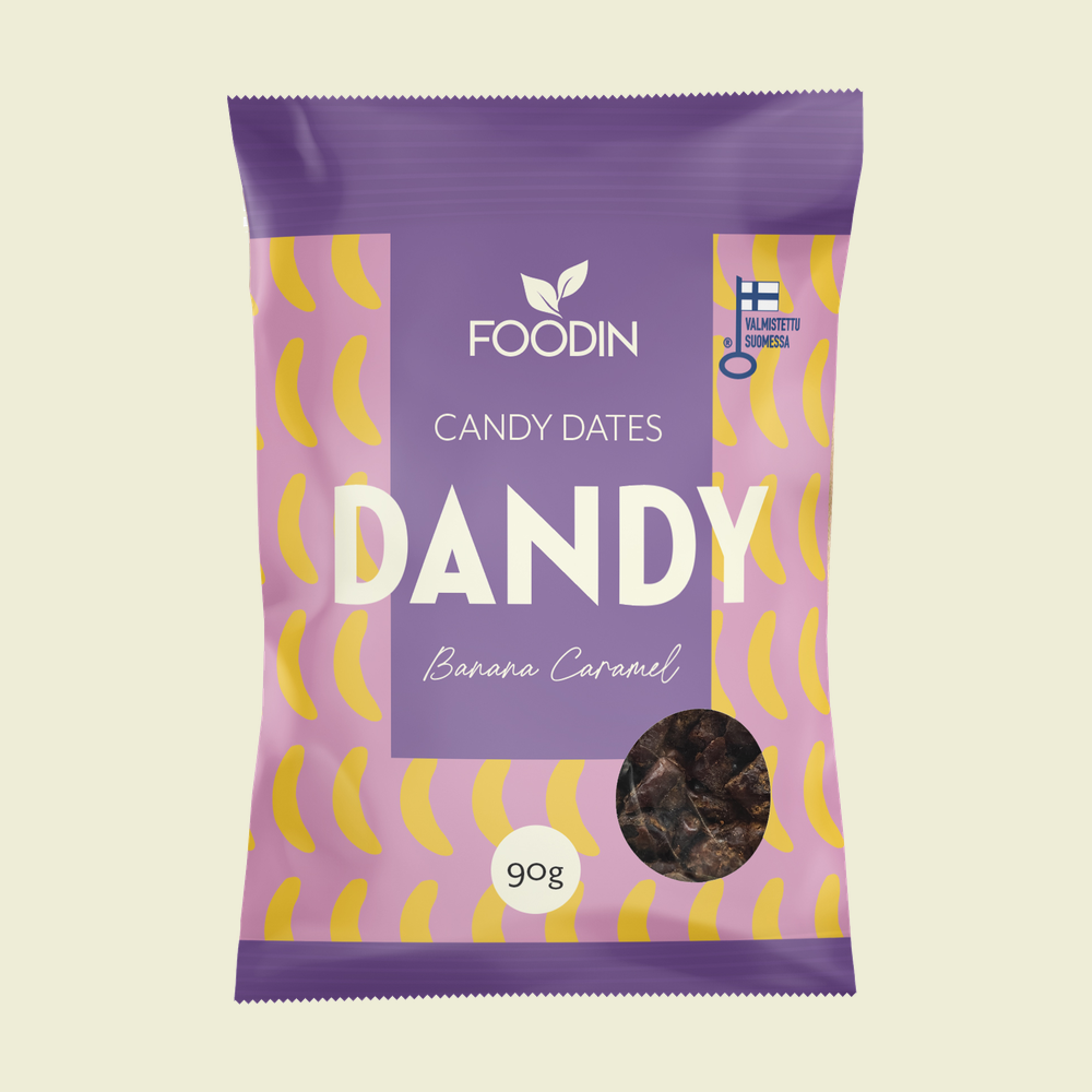 Dandy Candy döðlur Banana Caramel 90g