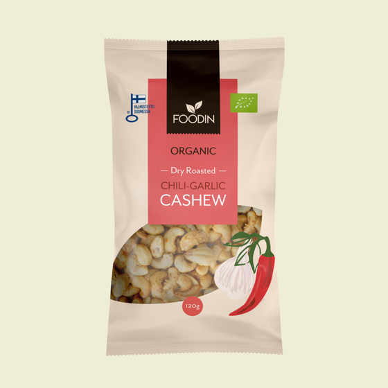 Ristaðar cashew hnetur - Lífrænt