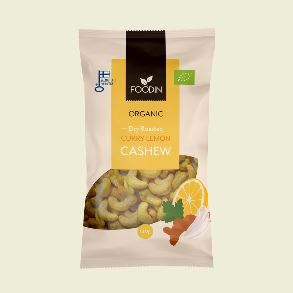 Ristaðar cashew hnetur - Lífrænt