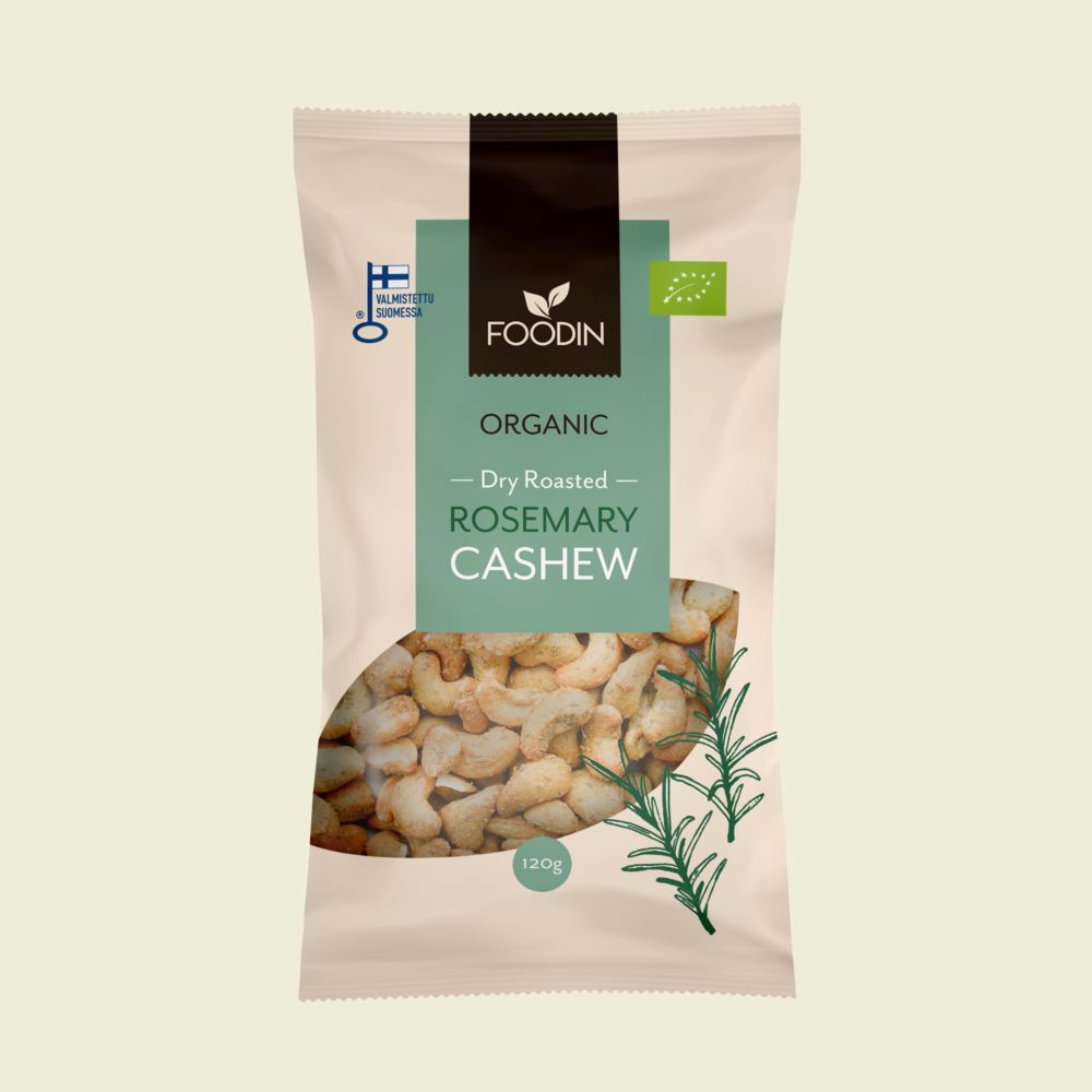 Ristaðar cashew hnetur - Lífrænt