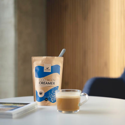 Collagen creamer í kaffibolla
