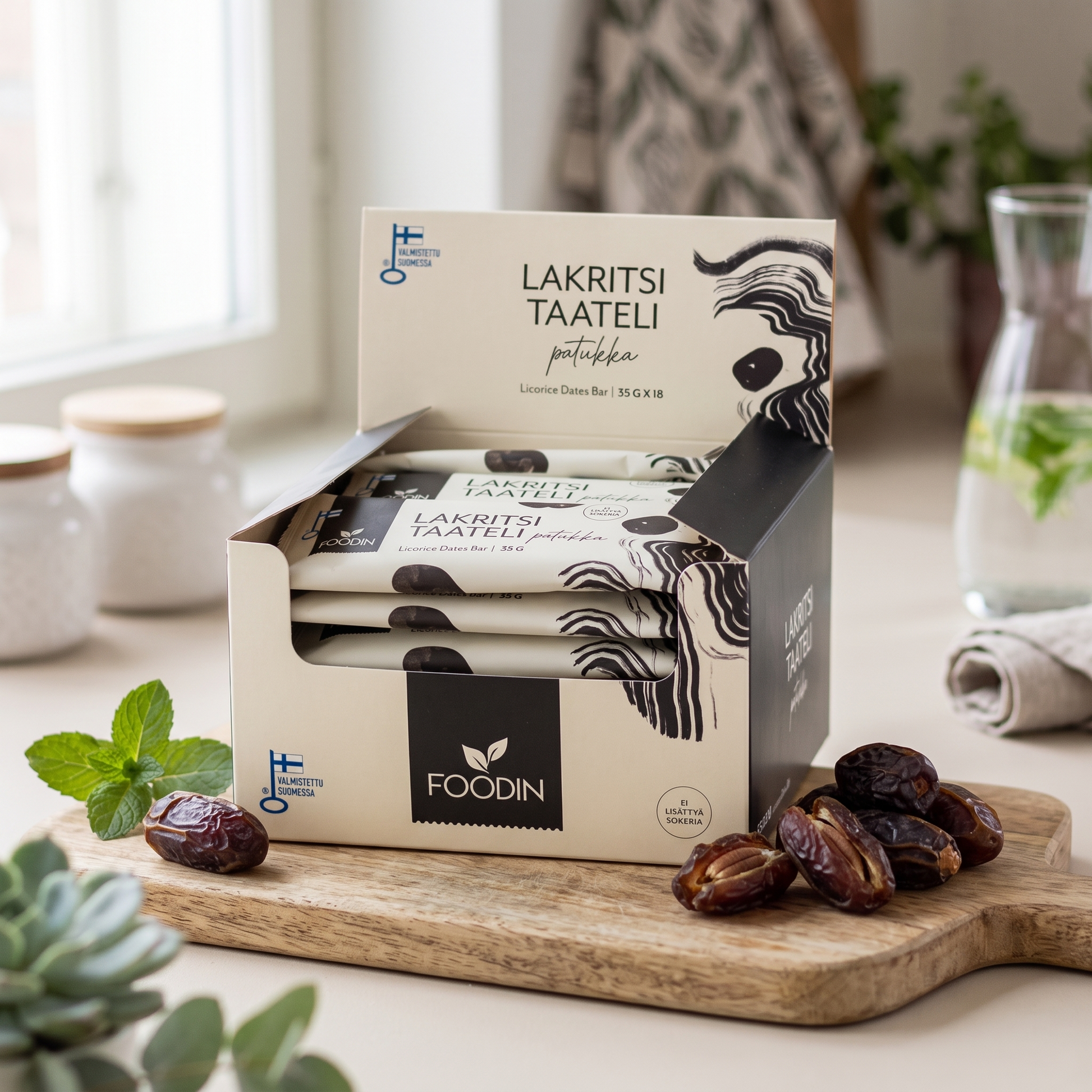 Lakkrís og döðlu stykki - lífsstíll
