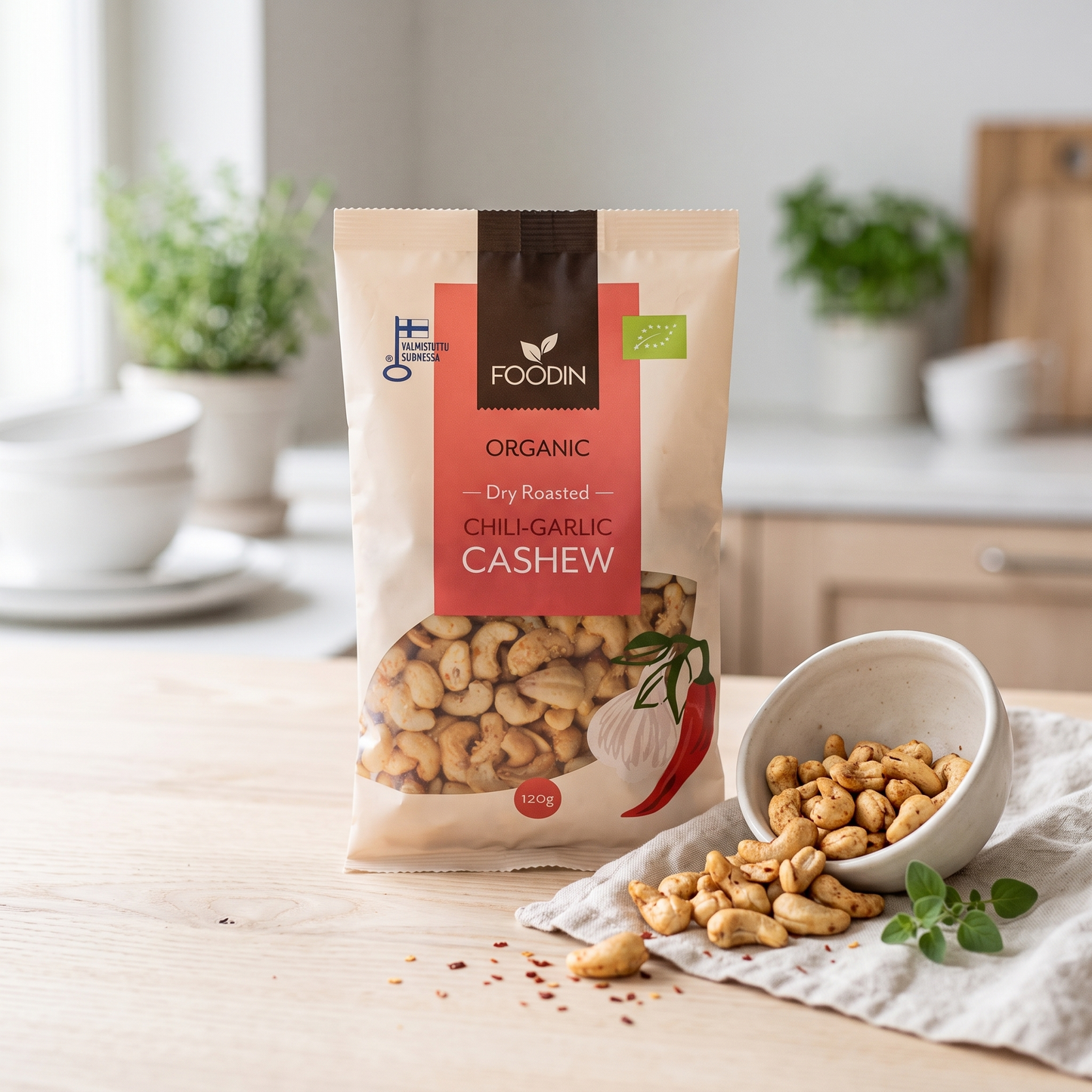 Ristaðar cashew hnetur - lífsstíll