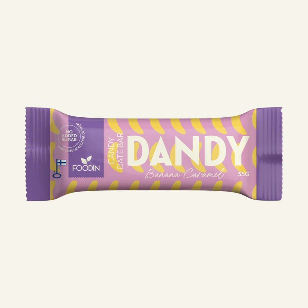 Dandy döðlustykki Banana Caramel 35g